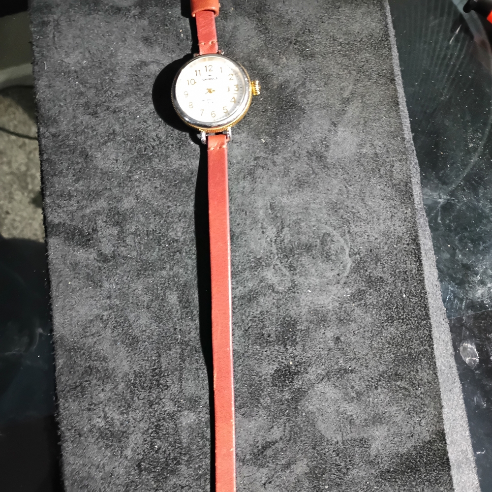 Shinola "The Birdy" 34mm Watch with Brown Leather Strap - Picture 3 of 6